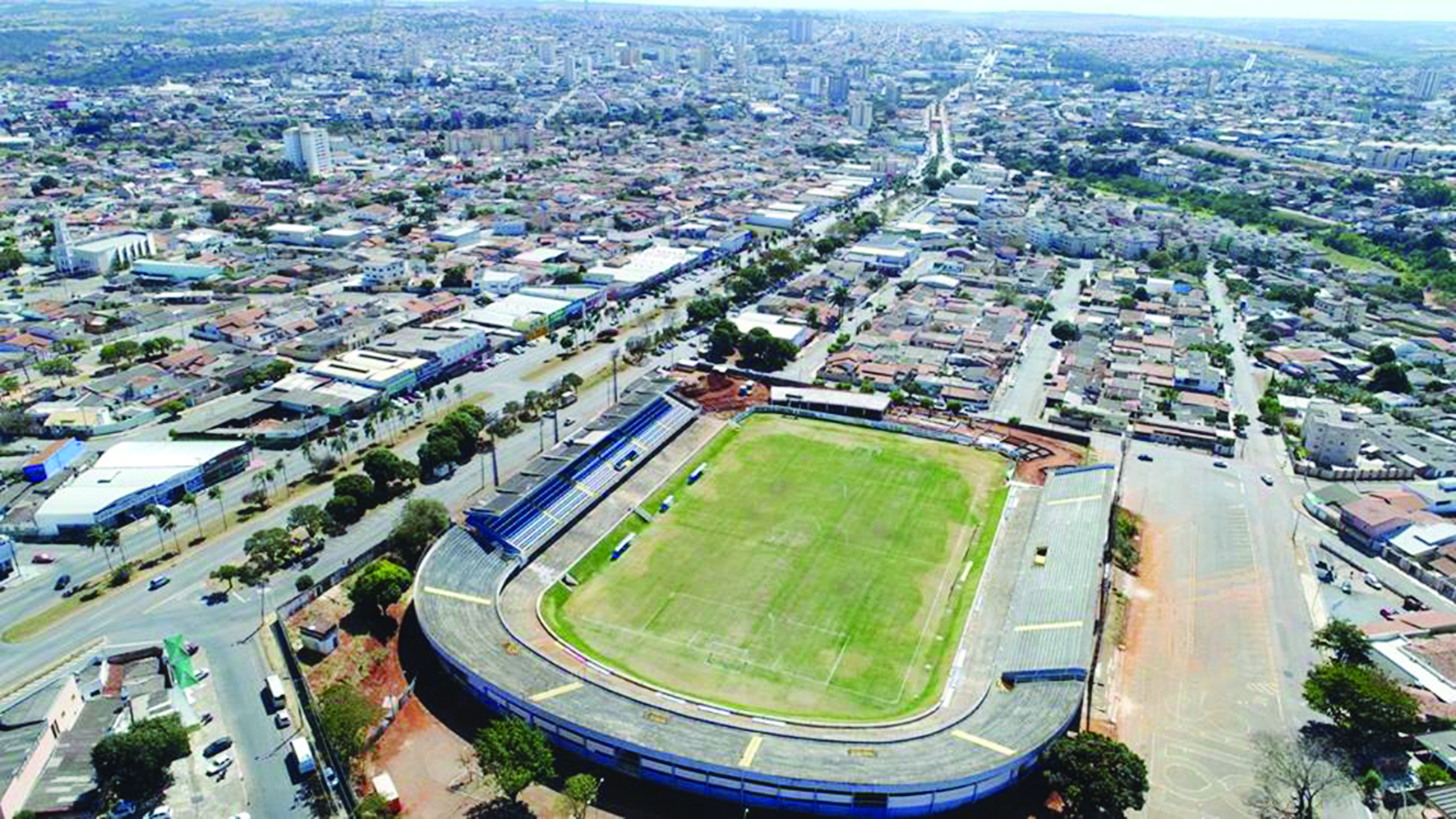 Gramado do Estádio Olímpico Regional foi revitalizado pelo FC